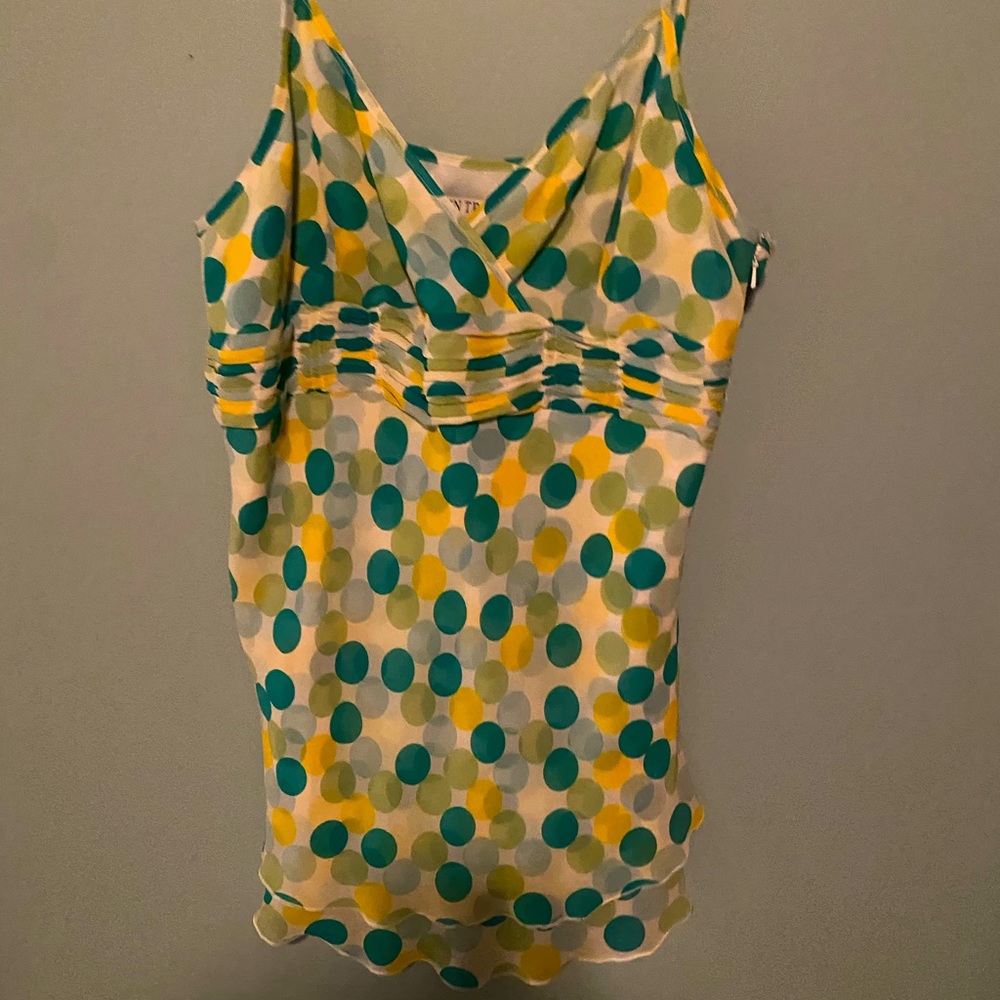 Cute polka dot summer top
